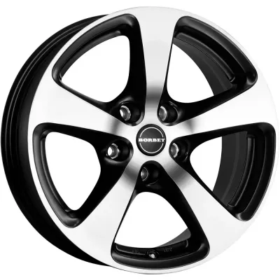 Borbet CC - Matt Black Polished