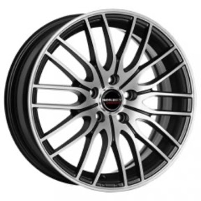 Borbet CW4 - Matt Black Polished