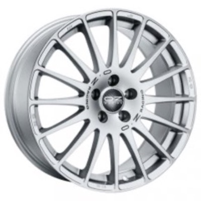 OZ Racing Superturismo GT - Race Silver Black Lettering